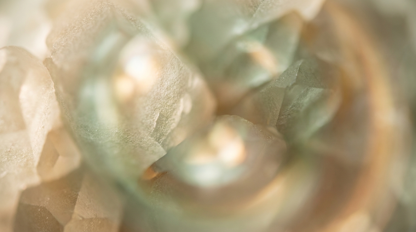 Natural mineral crystals