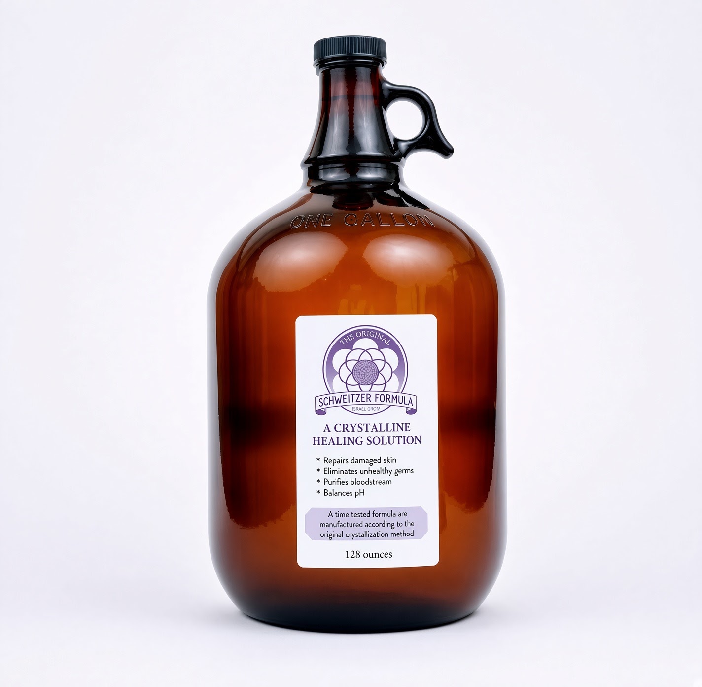 Schweitzer Formula | Amber Glass Bottle | 128oz