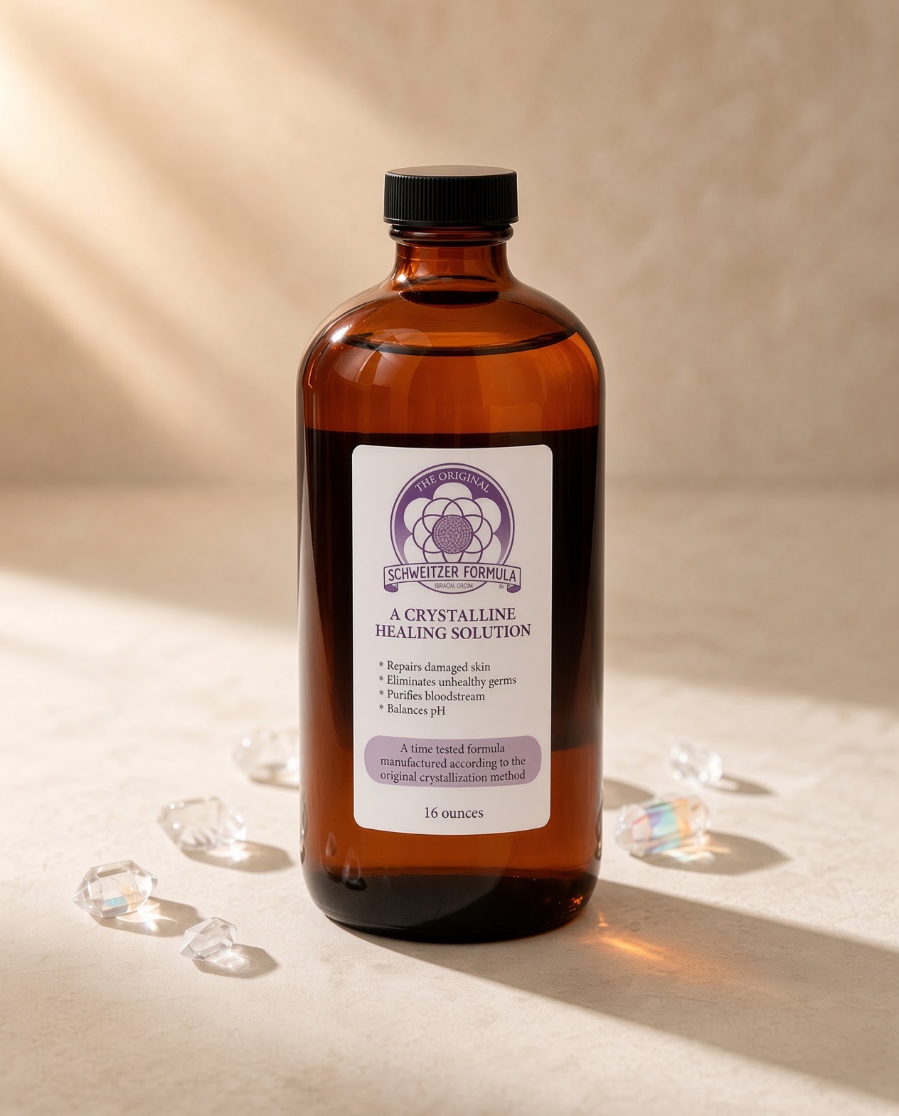Schweitzer Formula | Amber Glass Bottle | 16oz