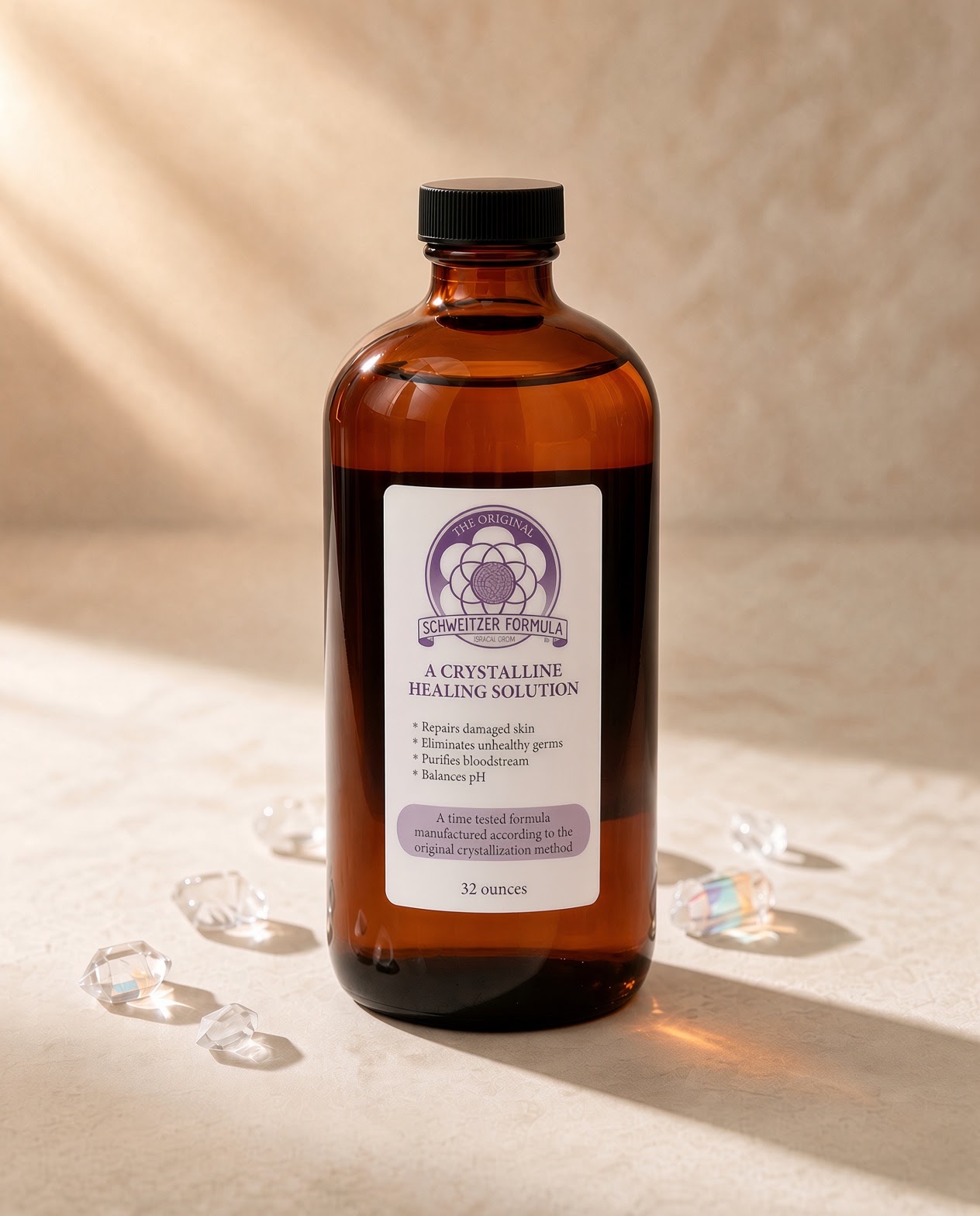 Schweitzer Formula | Amber Glass Bottle | 32oz
