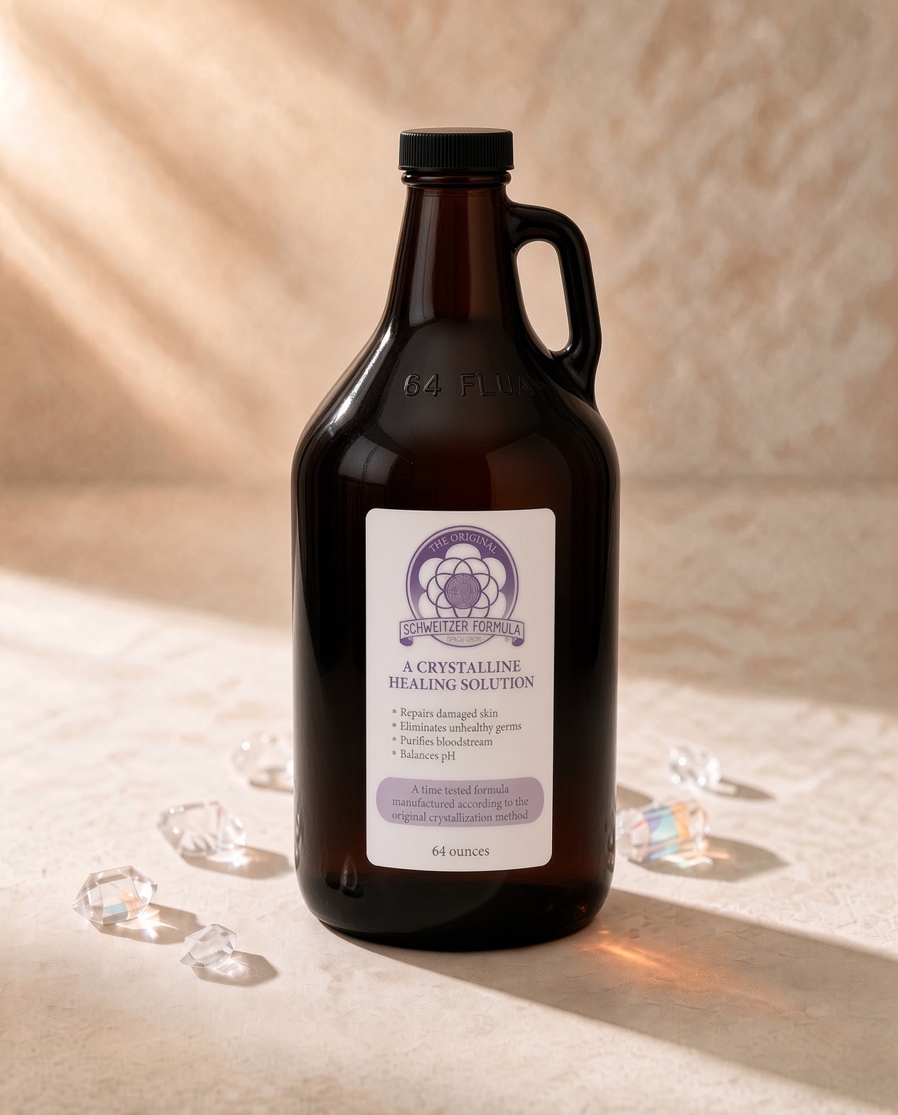 Schweitzer Formula | Amber Glass Bottle | 64oz